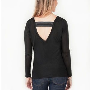 Stella & Dot Sheer Renegade Long Sleeve